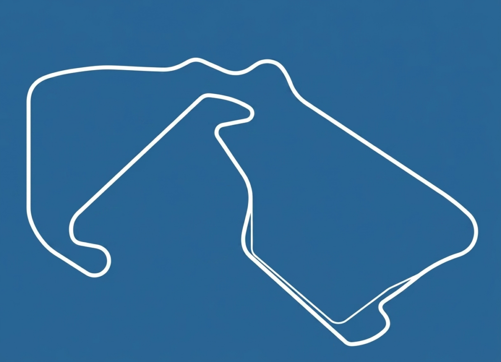 Silverston track outline